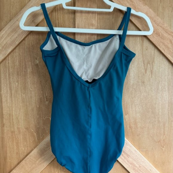 Turquoise Ballet Leotard - Picture 2 of 2